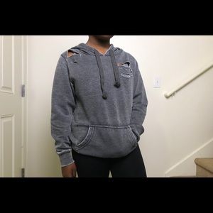 Rue 21 ripped hoddie